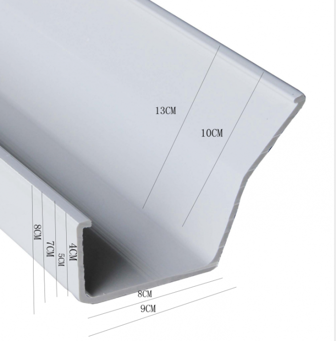 8/10/13 케이지 PVC 닭 피더 여물통 닭 먹이 라인 부품 0